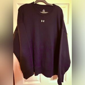 Black Under Armour Crewneck Sweater